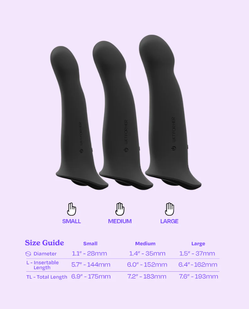 Comze 2.0 - Vibrating Bendable Strap-On Dildo with Grinding Base® - Image 3
