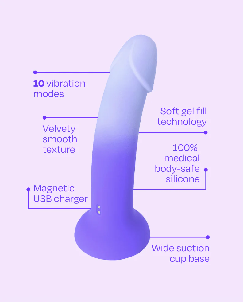 LustIt™ - Vibrating Strap-on Dildo - Image 3