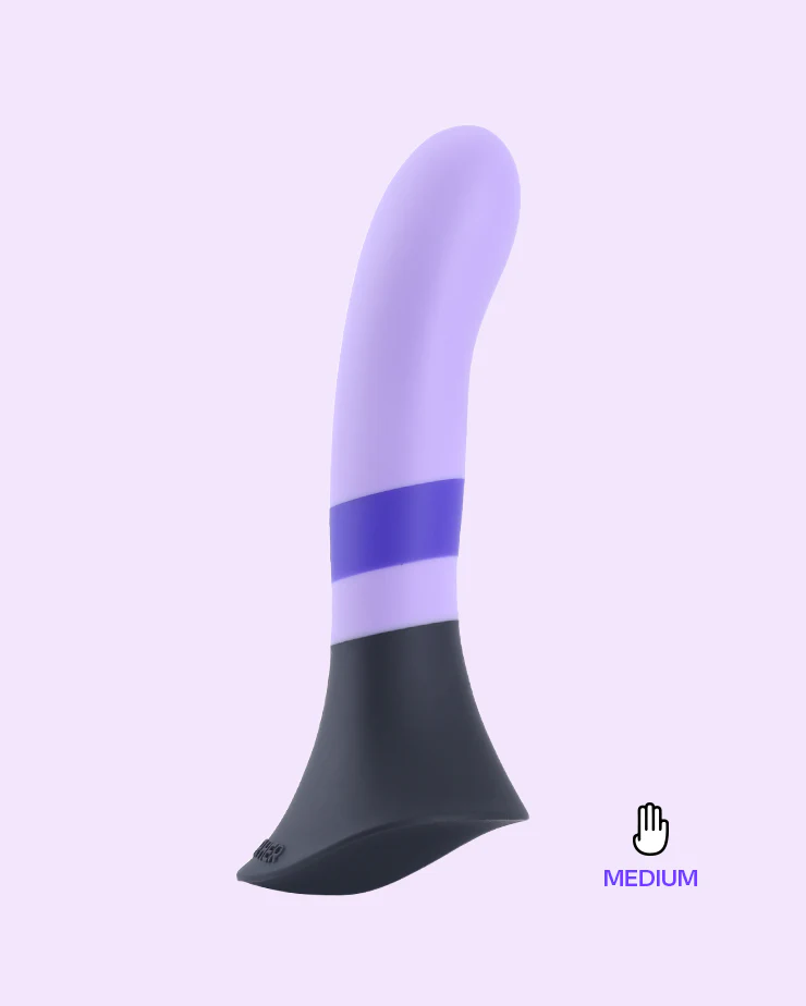 Purple Kiss Fusion - Strap-On Dildo with Grinding Base™ - Image 10