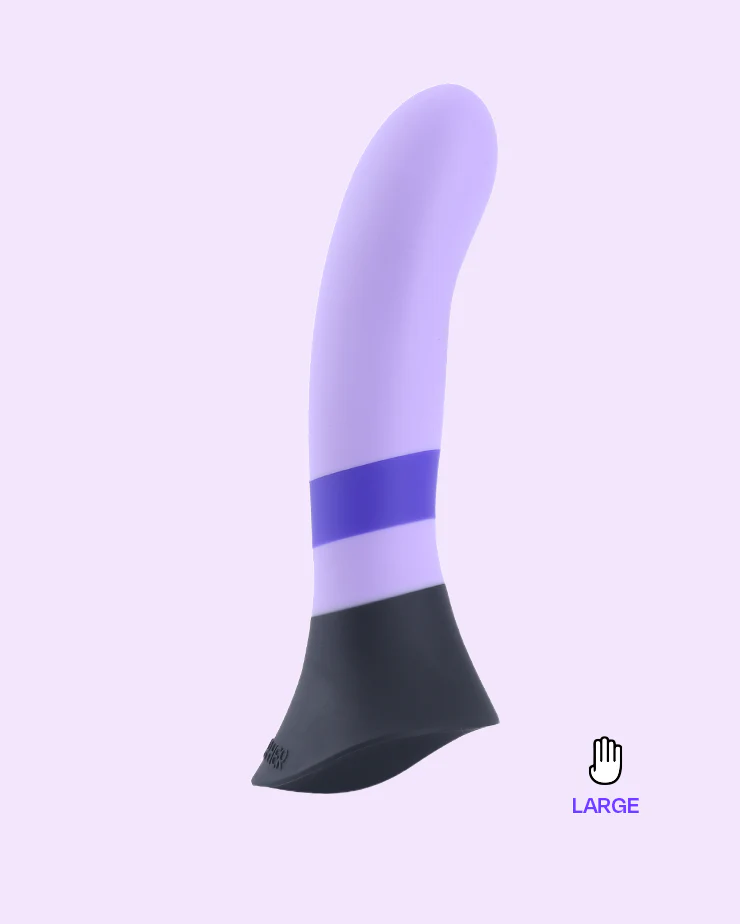 Purple Kiss Fusion - Strap-On Dildo with Grinding Base™ - Image 11