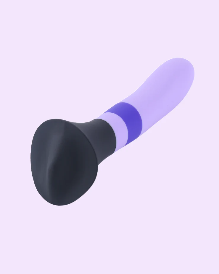 Purple Kiss Fusion - Strap-On Dildo with Grinding Base™ - Image 6