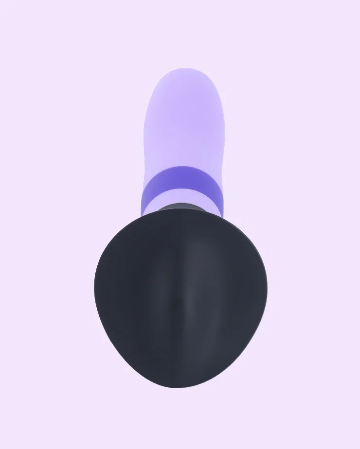 Purple Kiss Fusion - Strap-On Dildo with Grinding Base™ - Image 7
