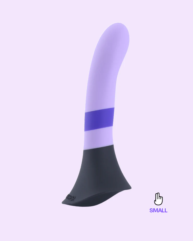 Purple Kiss Fusion - Strap-On Dildo with Grinding Base™ - Image 9