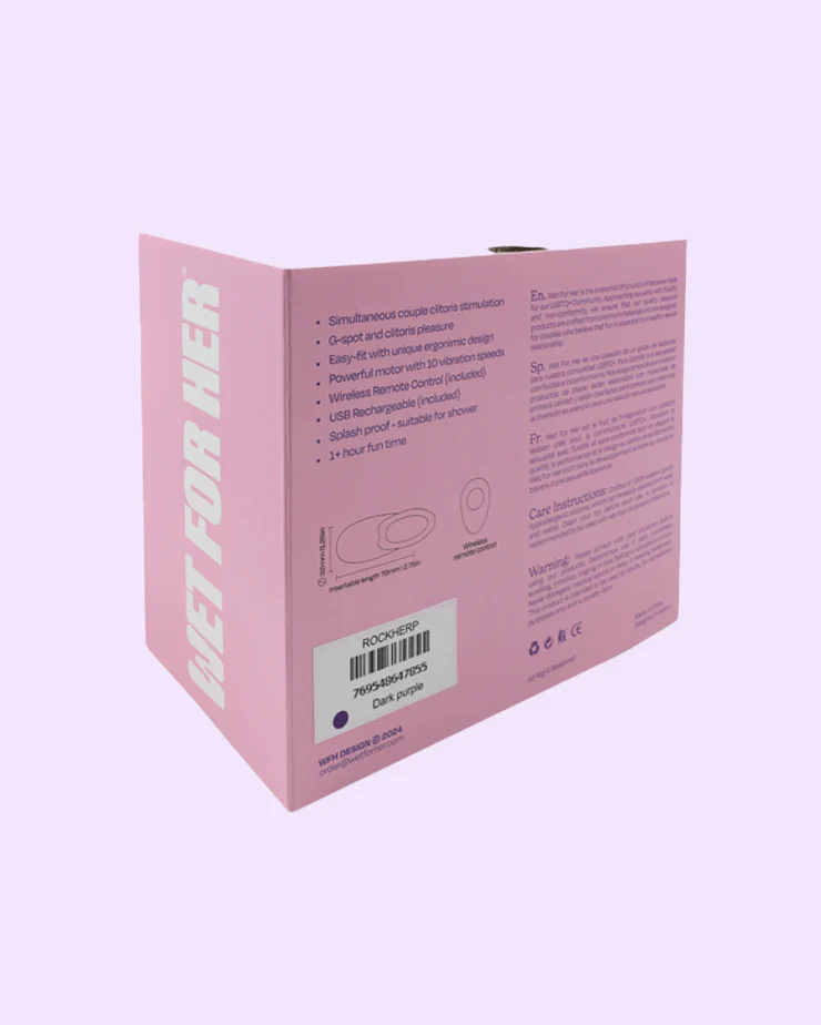 RockHer® Mini - Scissoring Vibrator + Remote Control - Image 13