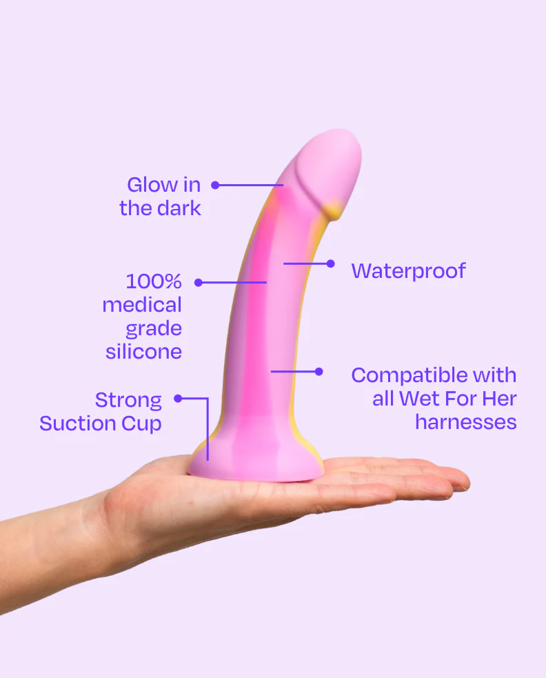 Starlette - Glow-in-the-Dark Strap-On Dildo - Image 3